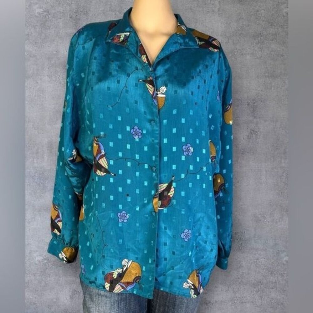 Diane Von Furstenberg Blouse - Whimsical Elegance